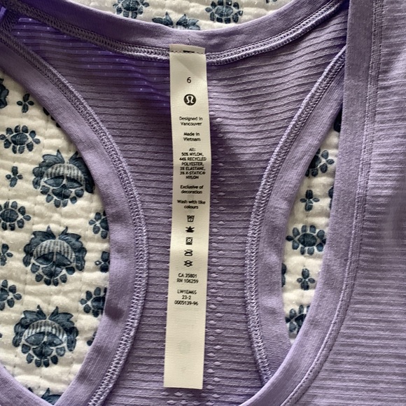 NWT PURPLE LULU TANK!! - Picture 3 of 6